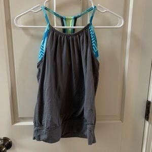 Girls ivivva tank top with built in